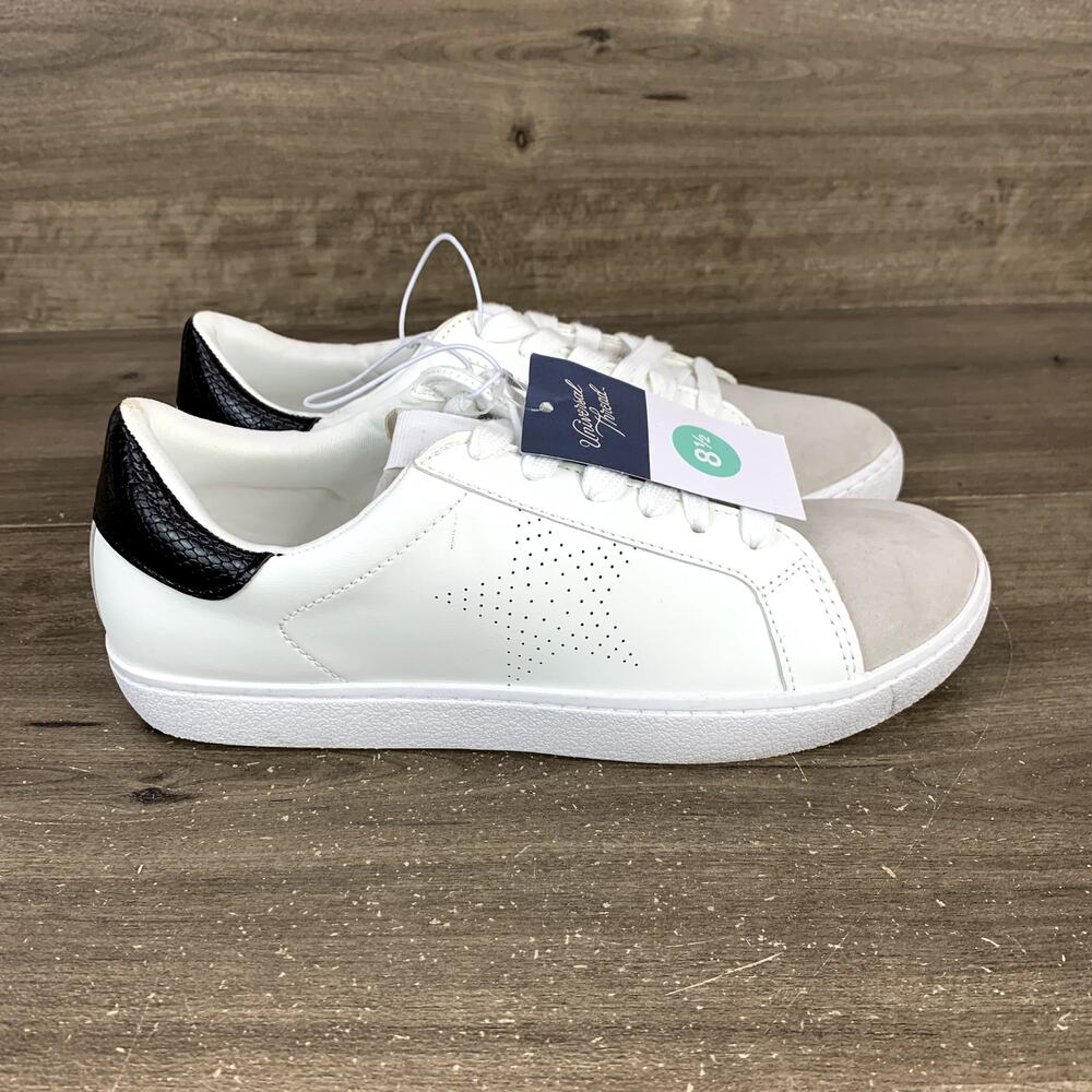 NEW Universal Thread Women's Lace-Up Sneakers - White Size 8.5